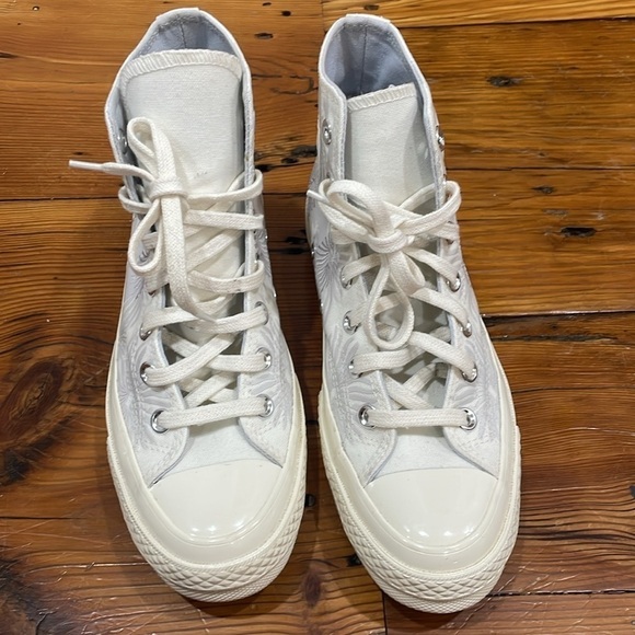 Converse Chuck Taylor 70s FloralCream Women Size 6.5 - Picture 2 of 11